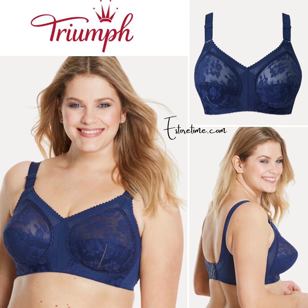 Triumph Doreen Non-Wired Fixed Strap Non-Padded Women's Bra