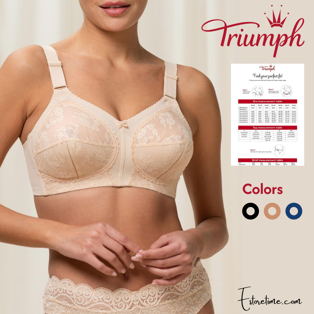 Triumph Doreen Non-Wired Fixed Strap Non-Padded Women's Bra