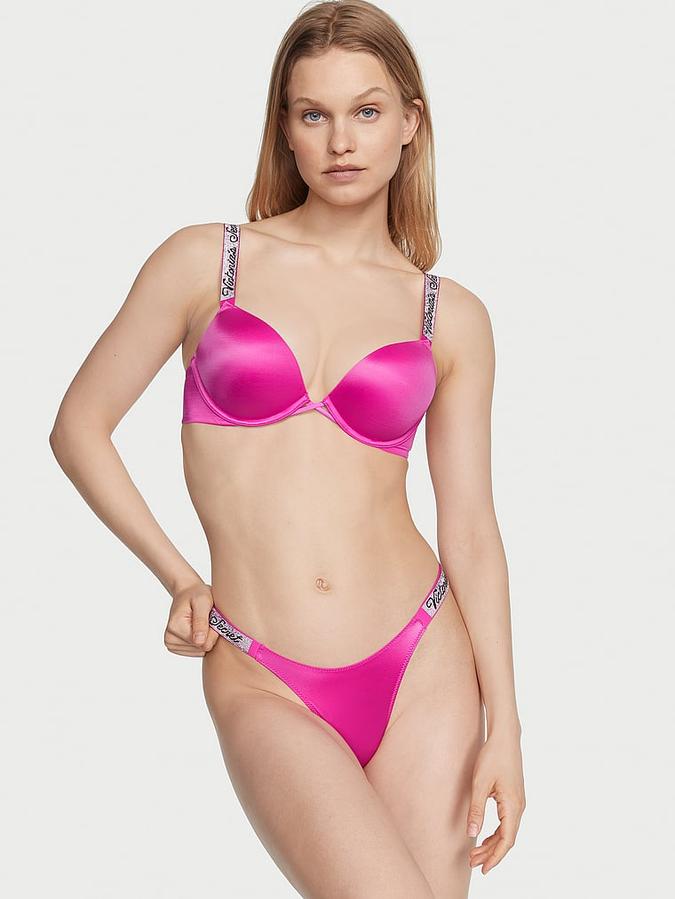 VS Criss Cross Bra Set(Pink🌺)